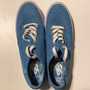 Blue Vans Size 9